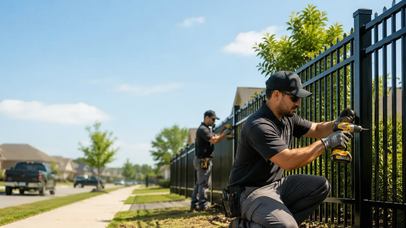 Metal Fence Installation in Scandinavia, WI